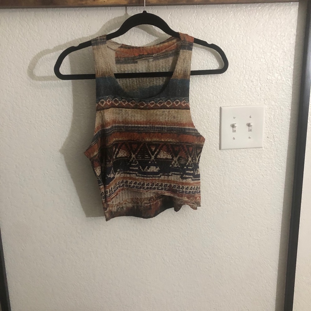 Tribal Crop Top